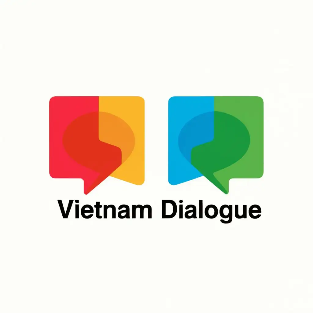 logo, Dialogue, with the text "Vietnam Dialogue", typography