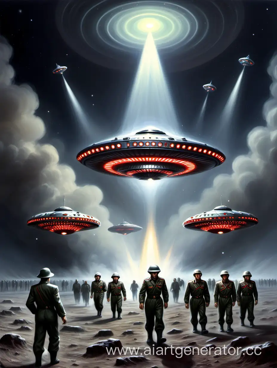 ussr ufo and Pioneer squad