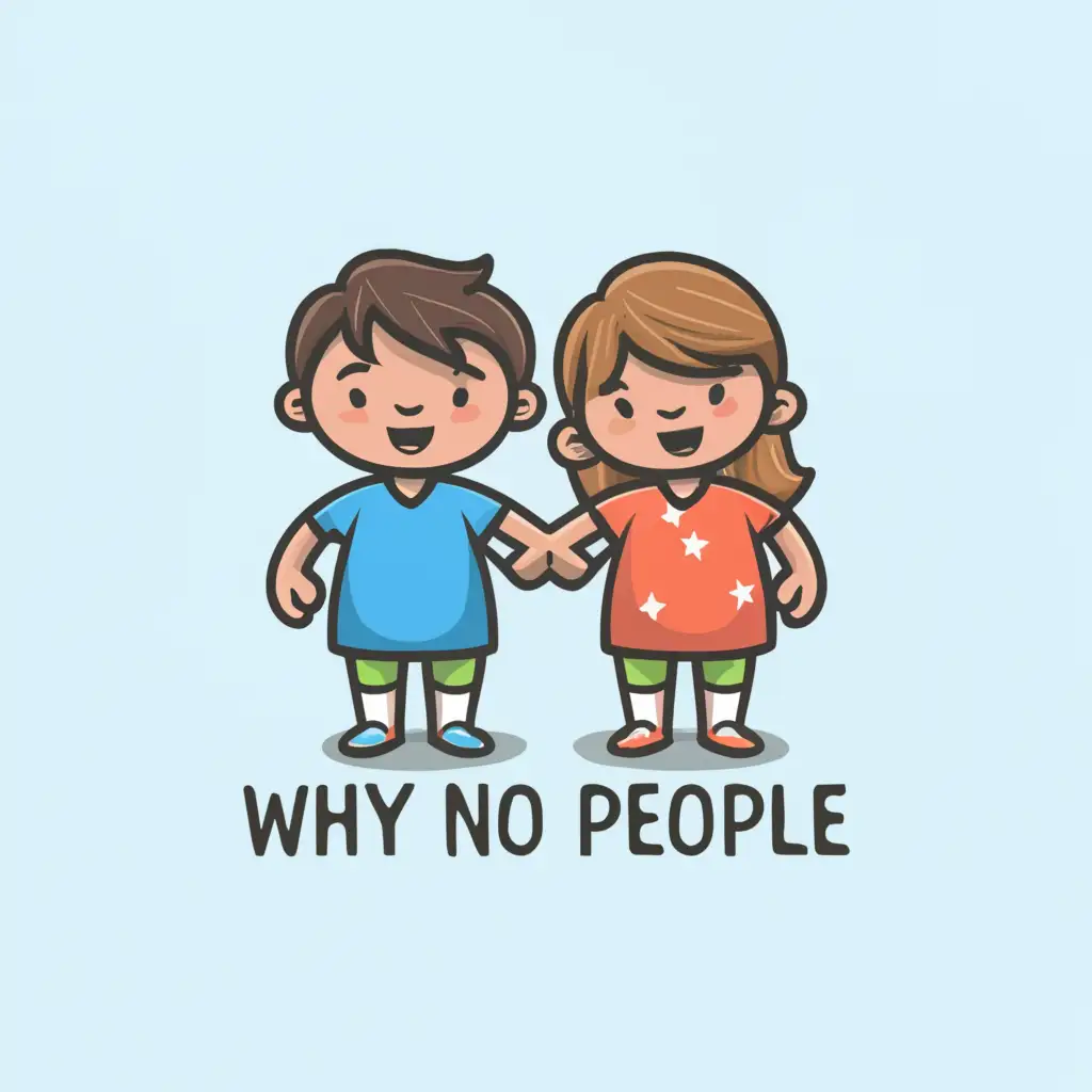 LOGO-Design-For-Whynopeople-Live-Video-Show-with-Boy-and-Girl-Symbol-on-a-Clear-Background