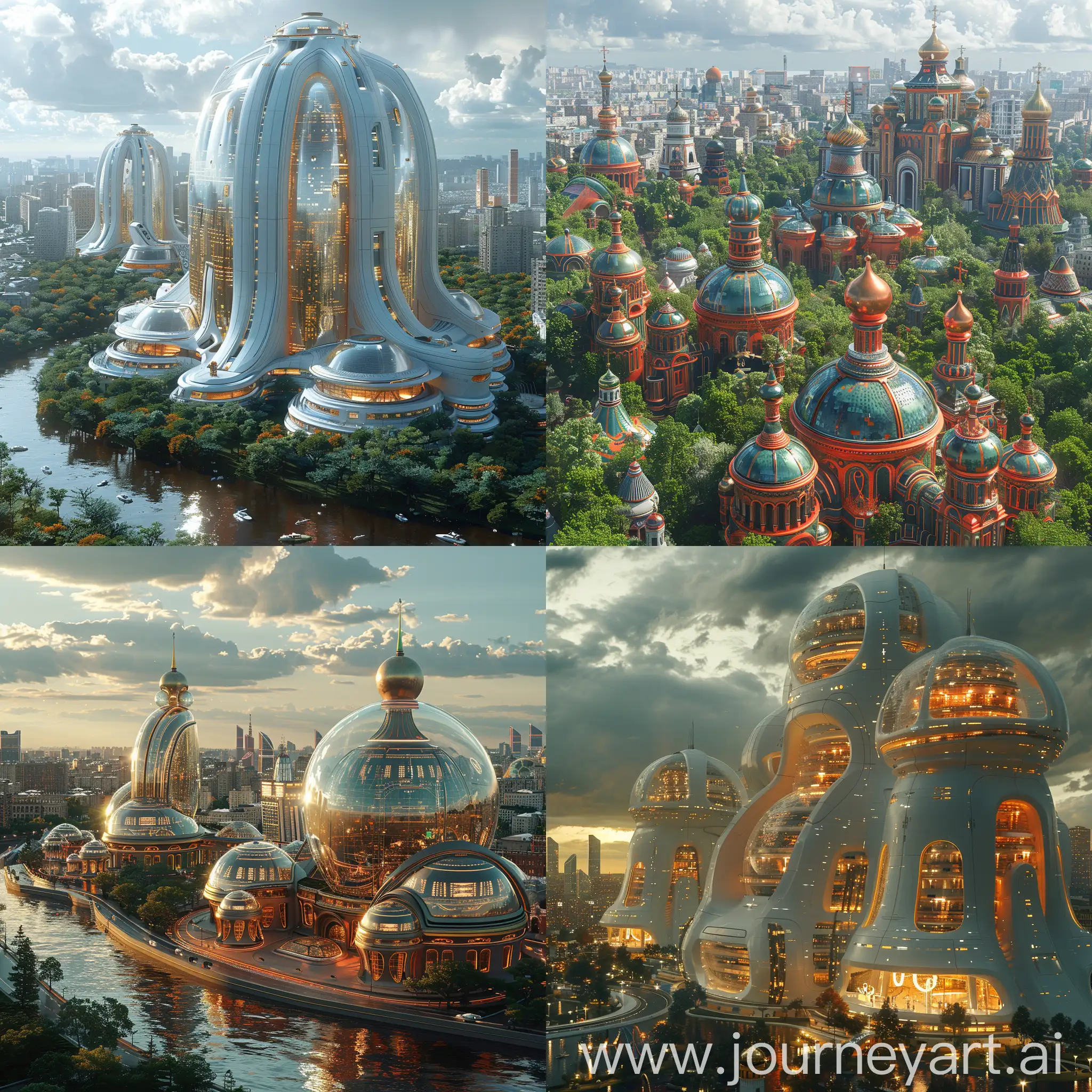 Futuristic-Moscow-Cityscape-with-Octane-Render-Stylization