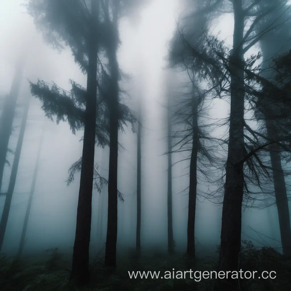 Enchanting-Misty-Forest-Landscape-Tranquil-Nature-Scene-with-Fog-and-Trees