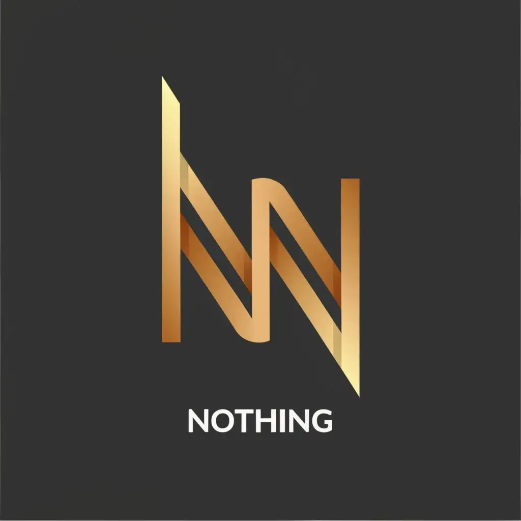 a logo design,with the text "NOTHING", main symbol:N,complex,be used in Legal industry,clear background
