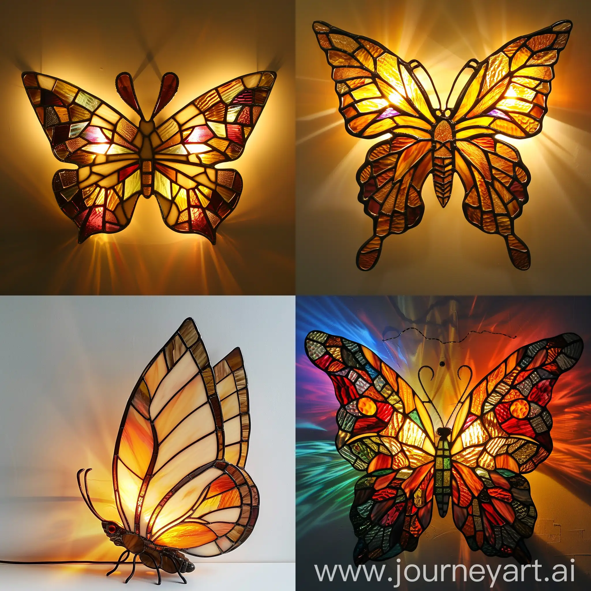 Stained-Glass-Butterfly-Wall-Lamp-Beautiful-Artistic-Stained-Glass-Design