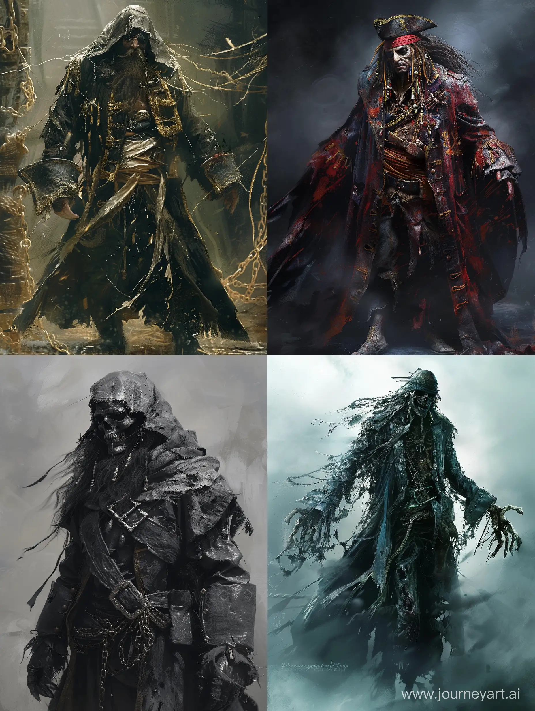 Terrifying-Pirates-in-Torn-Robes-Incredible-Detail-Fantasy-Digital-Art