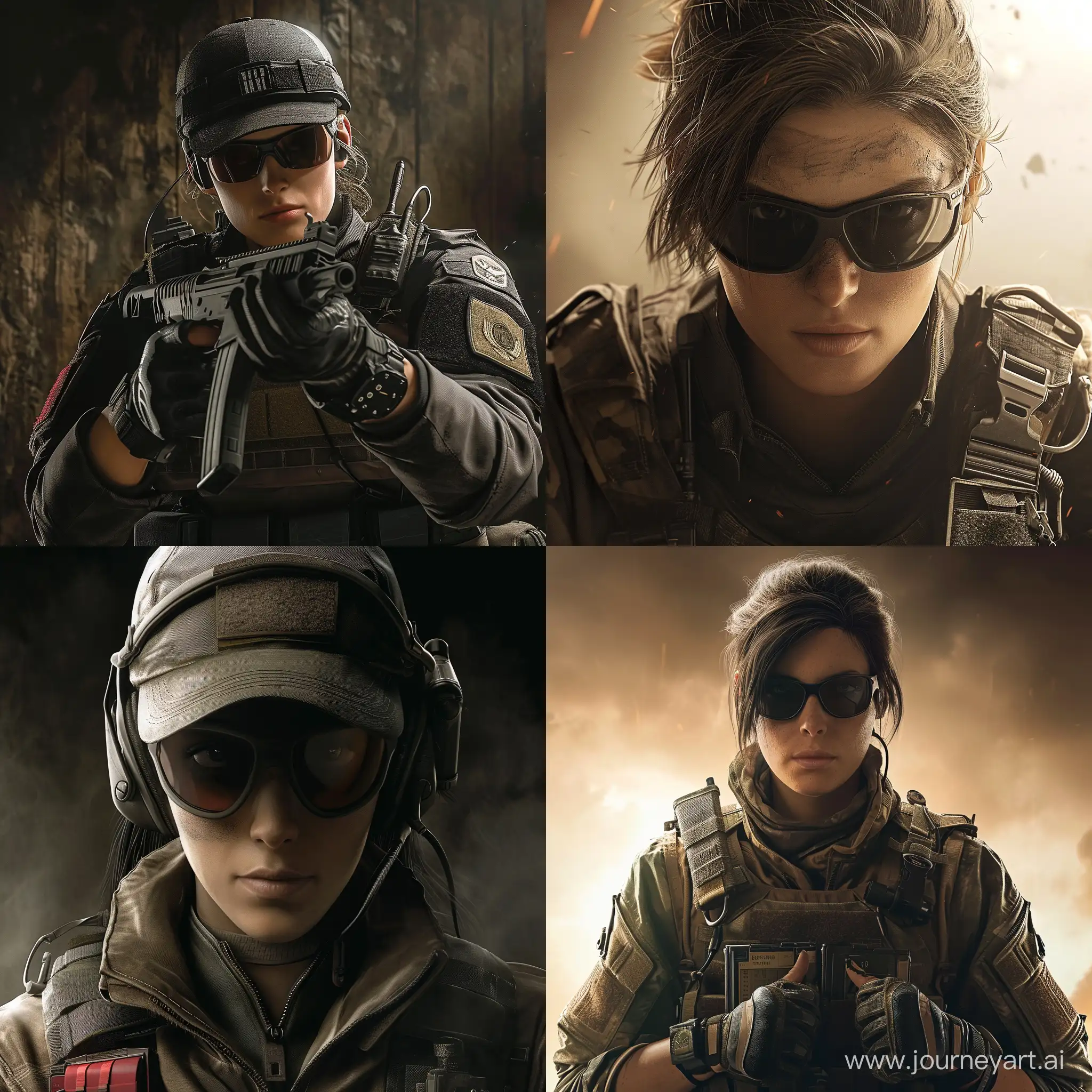 Ash from Tom Clancy’s Rainbow Six Siege