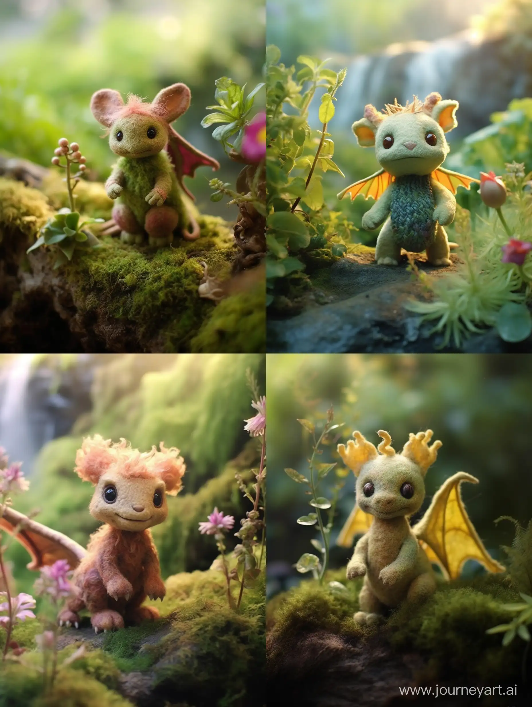 Exquisite-FairyTale-Dragon-Figurine-and-Woolen-Wonderland