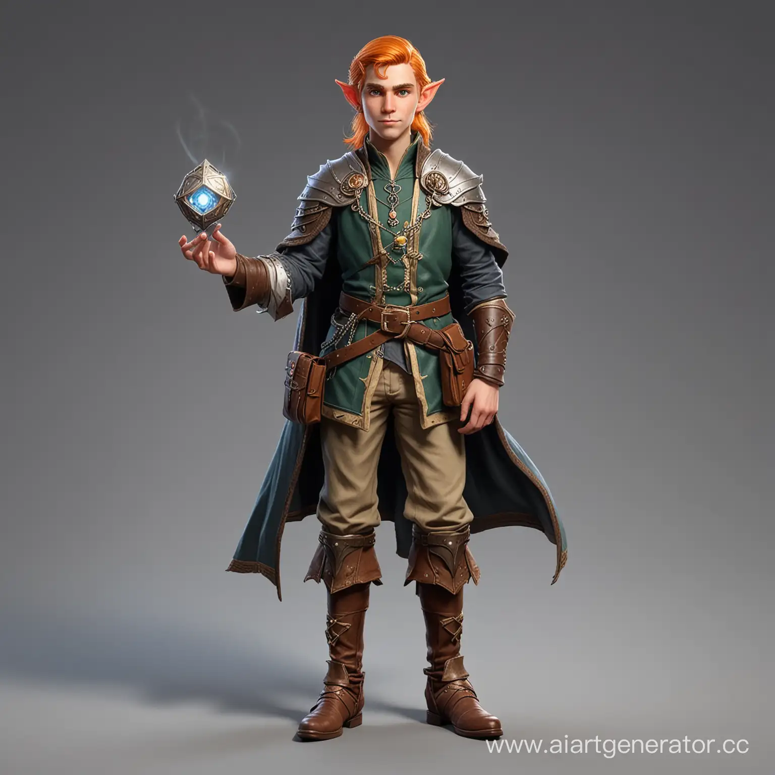 Arrogant-Elf-Mage-Holding-Amulet-Dungeons-and-Dragons-Character-Art