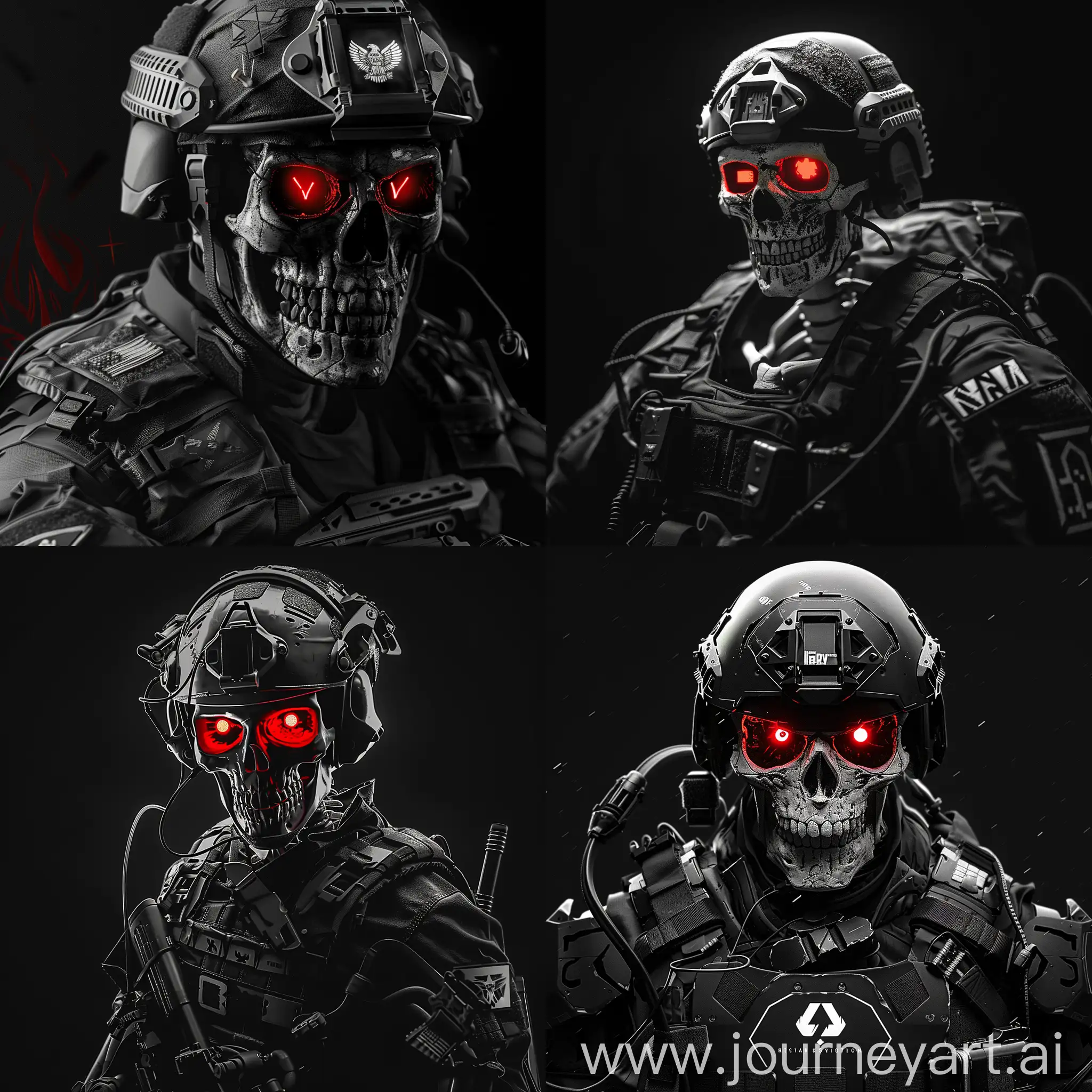 Modern-Undead-Soldiers-Skeletons-in-Military-Gear-with-Glowing-Red-Eyes