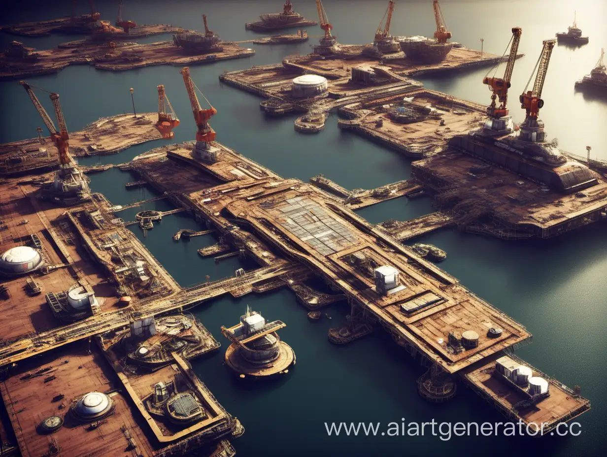 Space-Construction-Stations-Shipyard