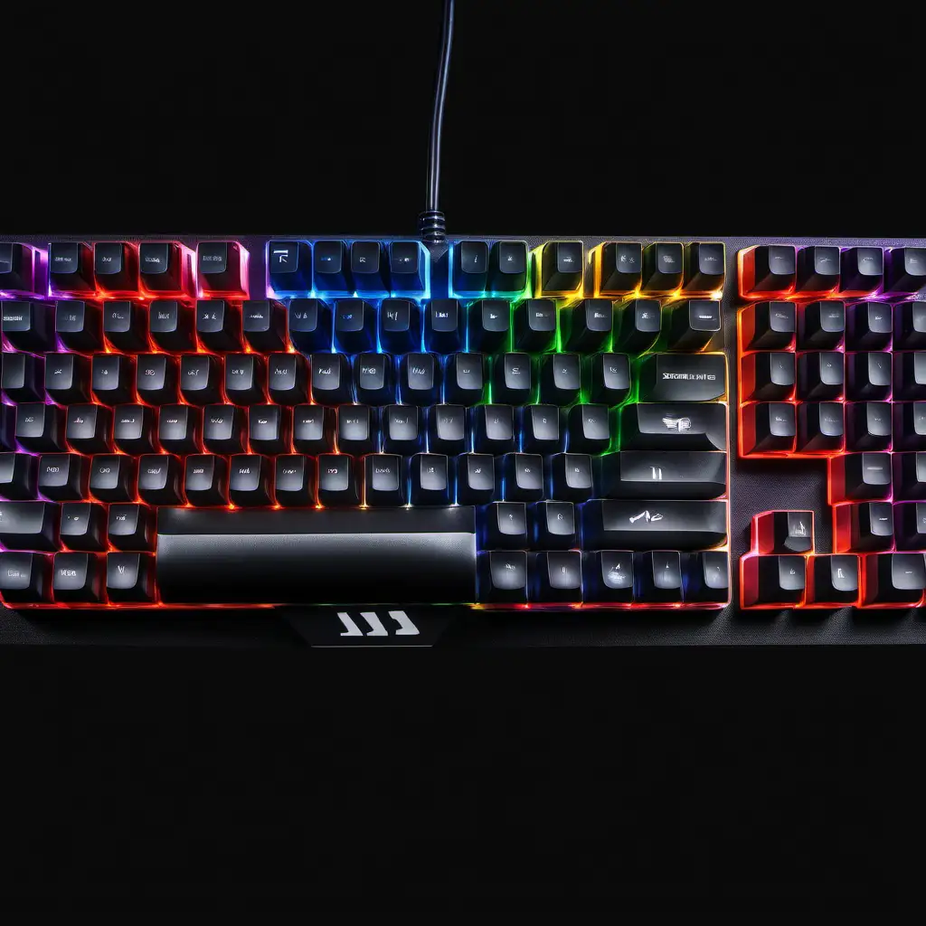  gaming keyboards with black background
