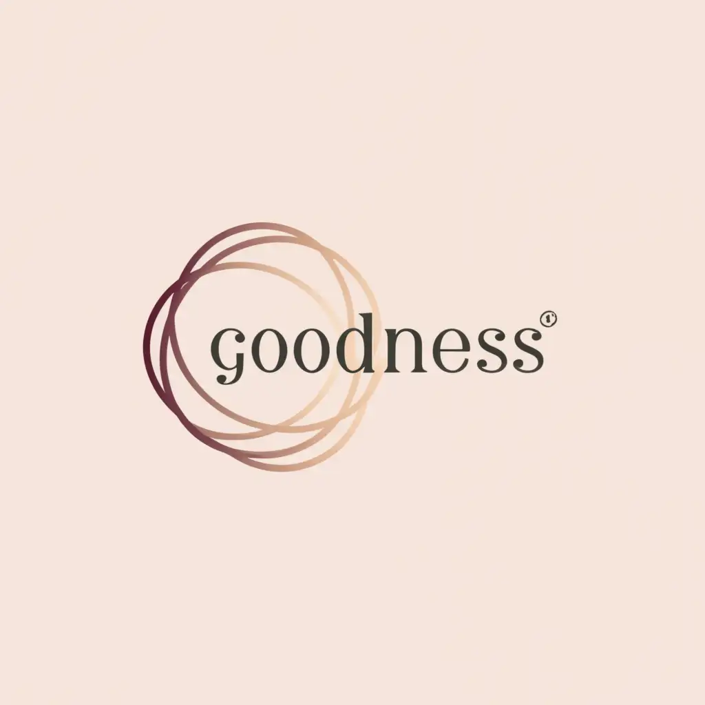 LOGO-Design-For-Goodness-Elegant-Circle-Emblem-for-Beauty-Spa-Industry