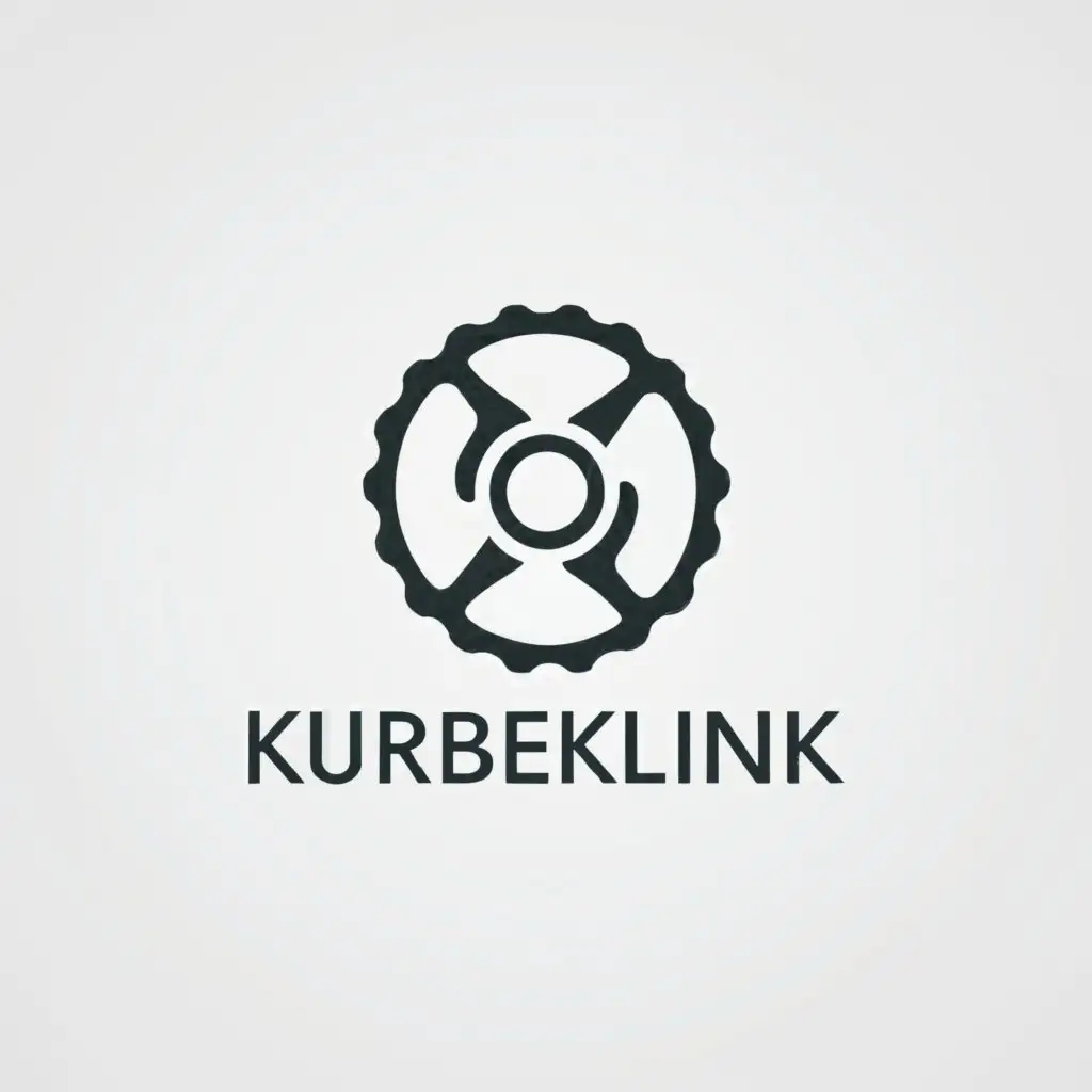 a logo design,with the text "kurbelklinik", main symbol:crank, medicin, bike, hospital,Minimalistic,be used in Technology industry,clear background