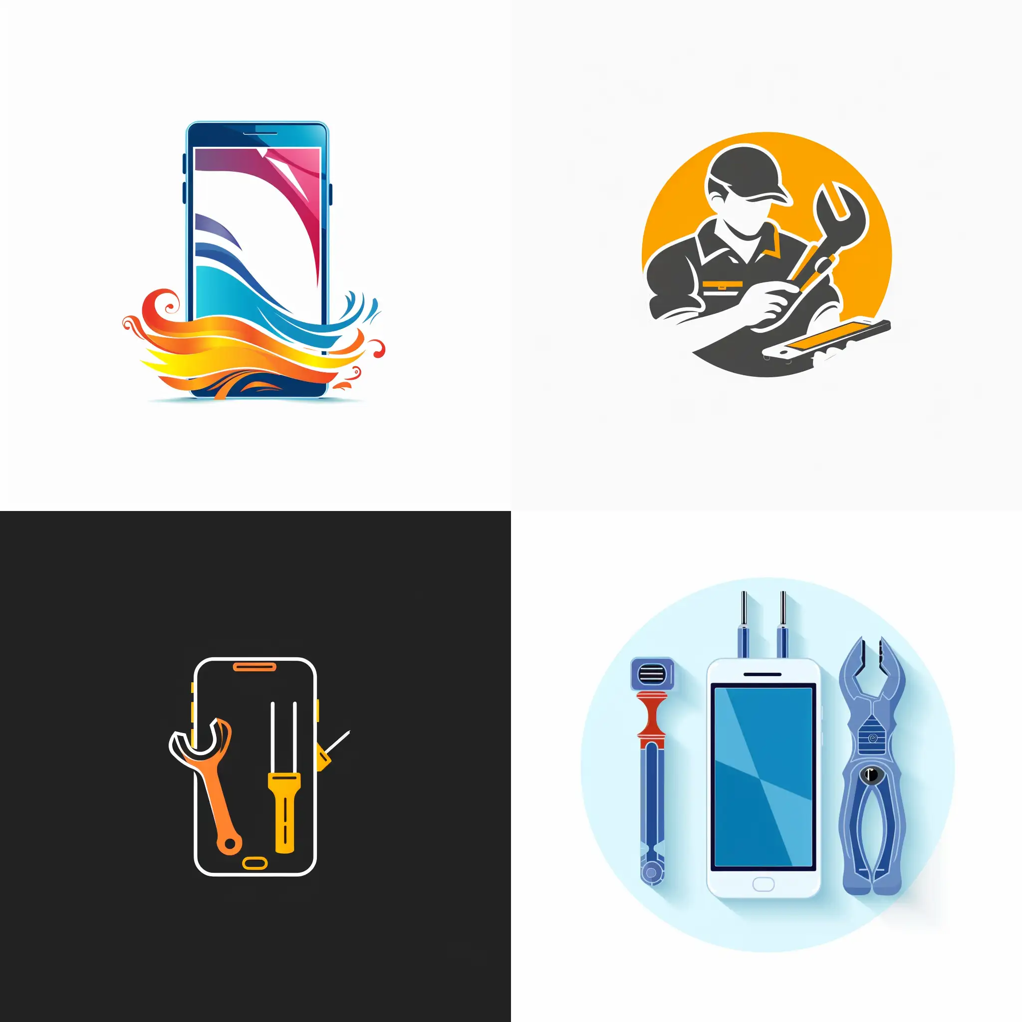 Expert-Mobile-Phone-Repair-Logo-Design