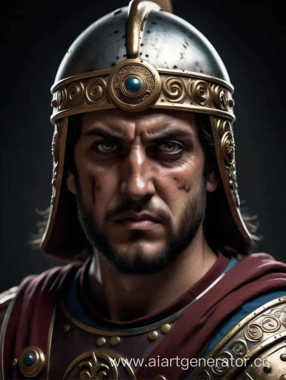 Византийский воен с коварным зглядам