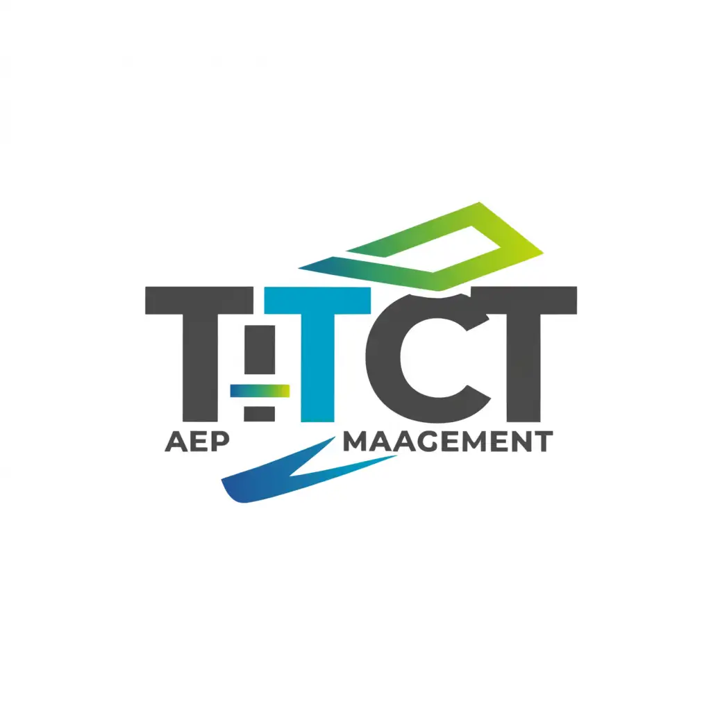a logo design,with the text "ITCT", main symbol:AEP Management,complex,clear background