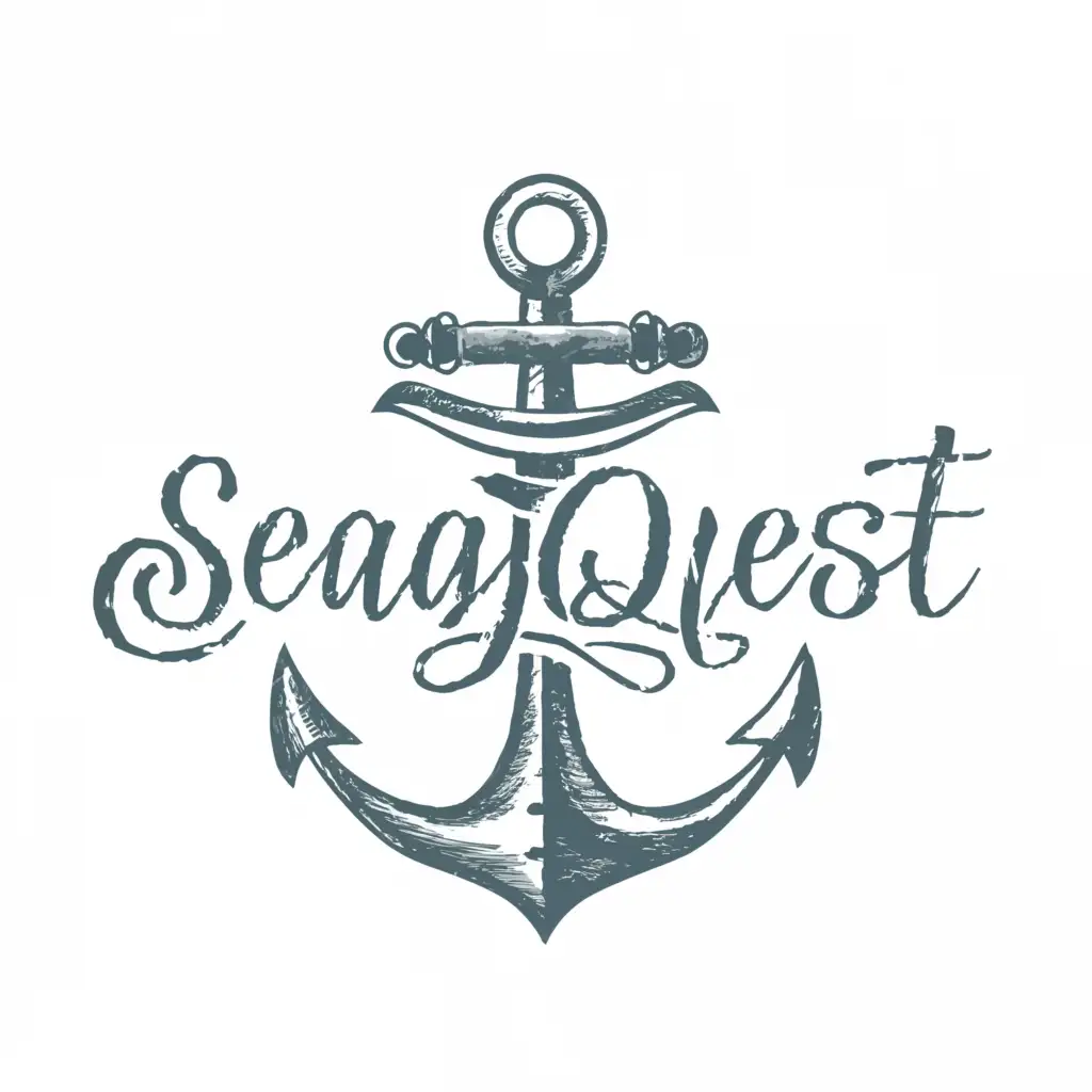 a logo design,with the text 'seaquest', main symbol:something vintage,Moderate, clear background