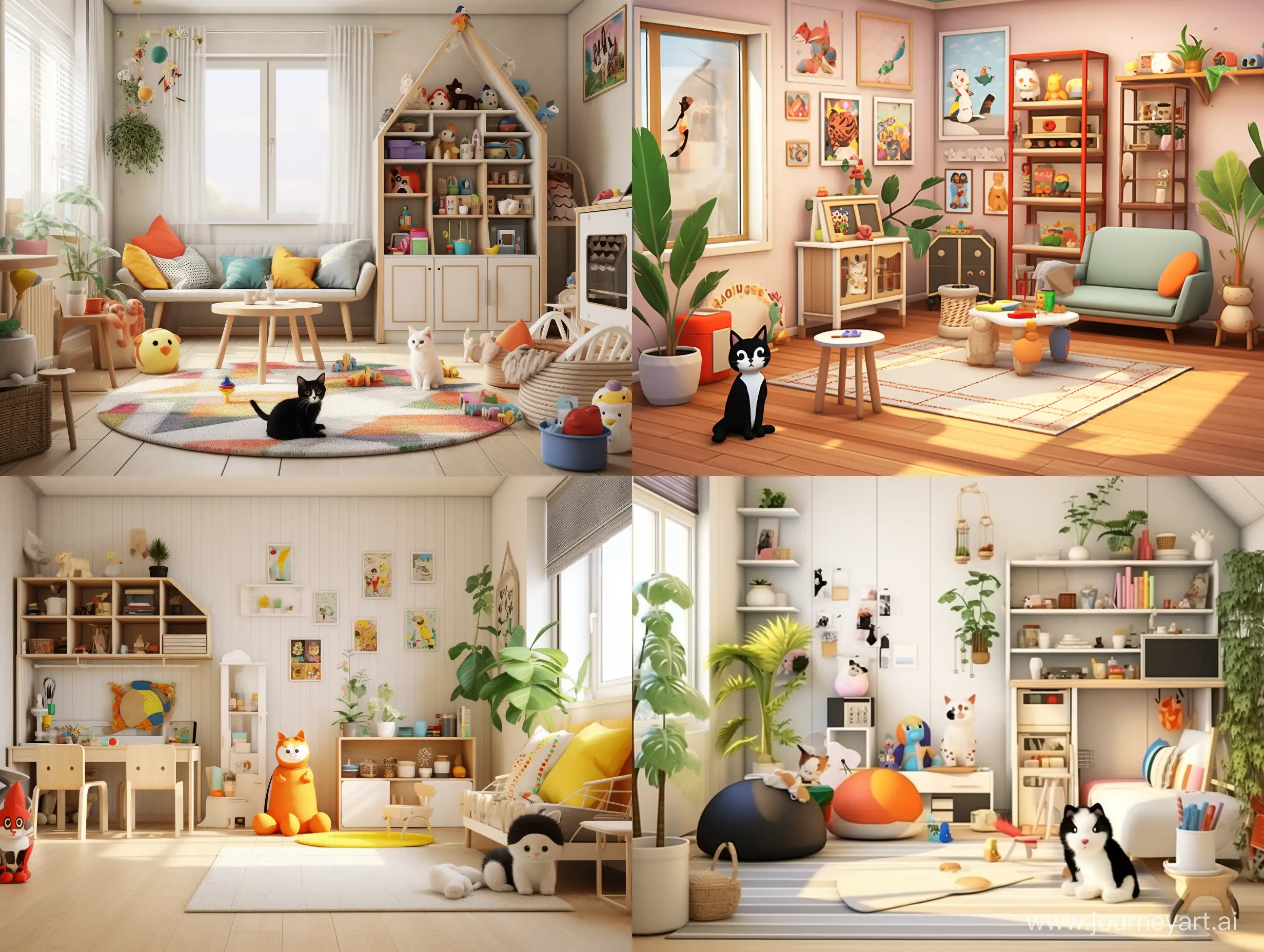 Harmonious-Childrens-Playroom-with-Adorable-Pets-and-Toys