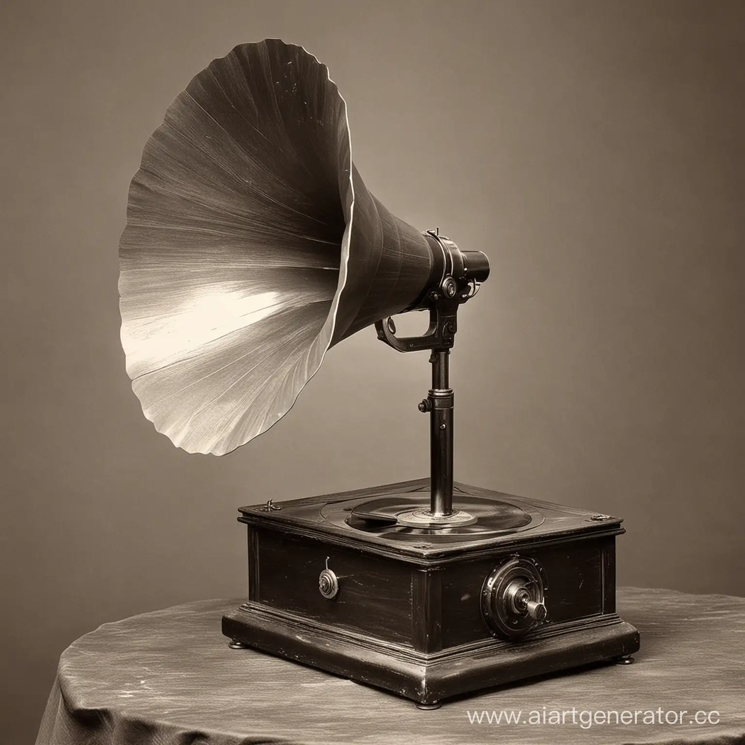 Фоноавтограф- первое в мире звукозаписывающее устройство. Изобретен в 1857 году Эдуаром Леоном Скоттом де Мартенвилем.