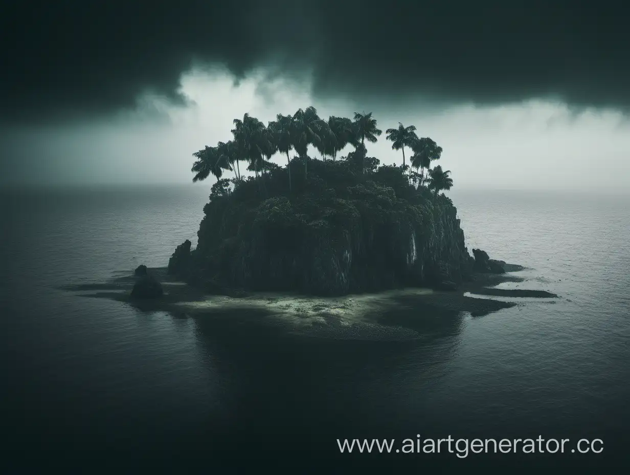 Mysterious-Gloomy-Island-Landscape-with-Enigmatic-Elements