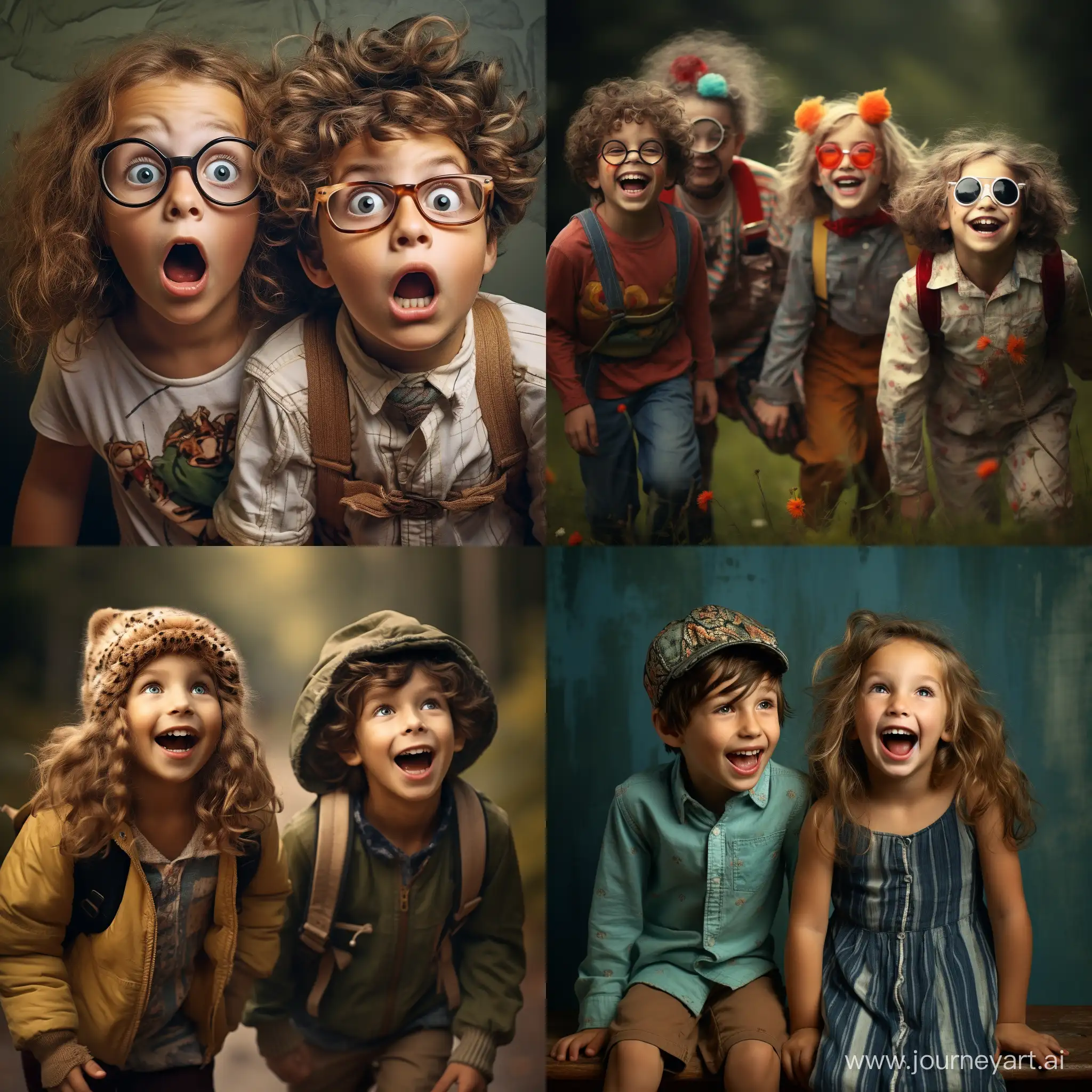 Hilarious-Childrens-Playtime-Captured-in-a-Whimsical-Scene