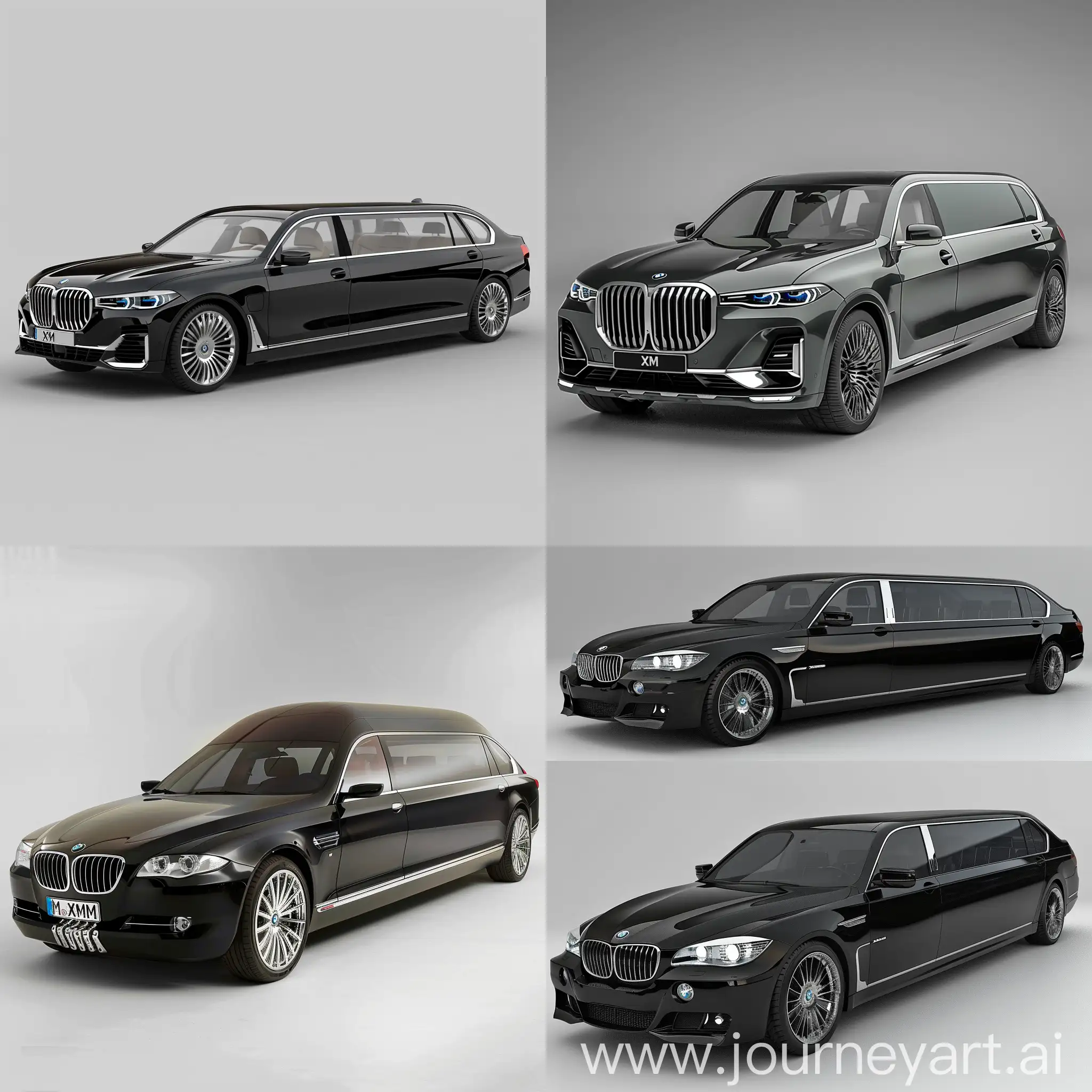 Luxury-BMW-XM-Limousine-Model-V6-11-Scale-with-AR-Feature-Exclusive-Edition