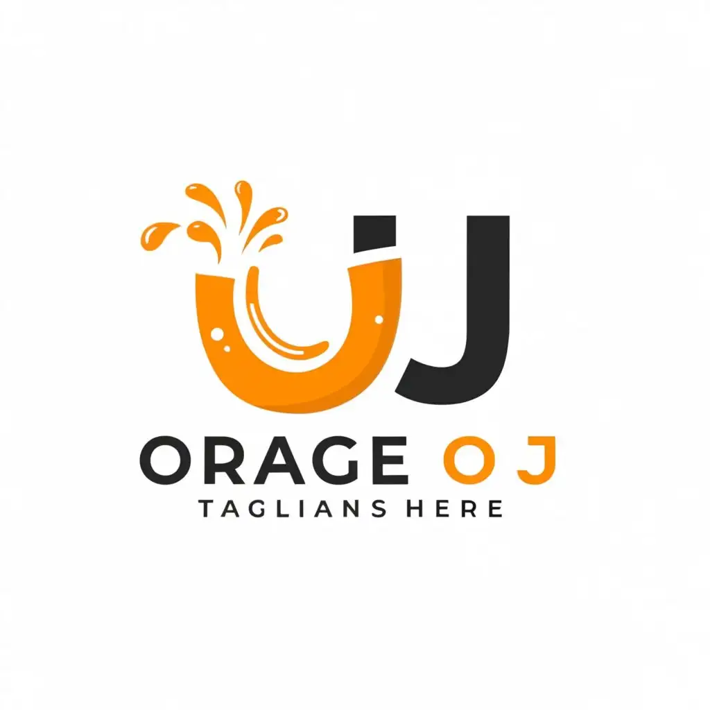 a logo design,with the text "OJ", main symbol:style,Moderate,clear background