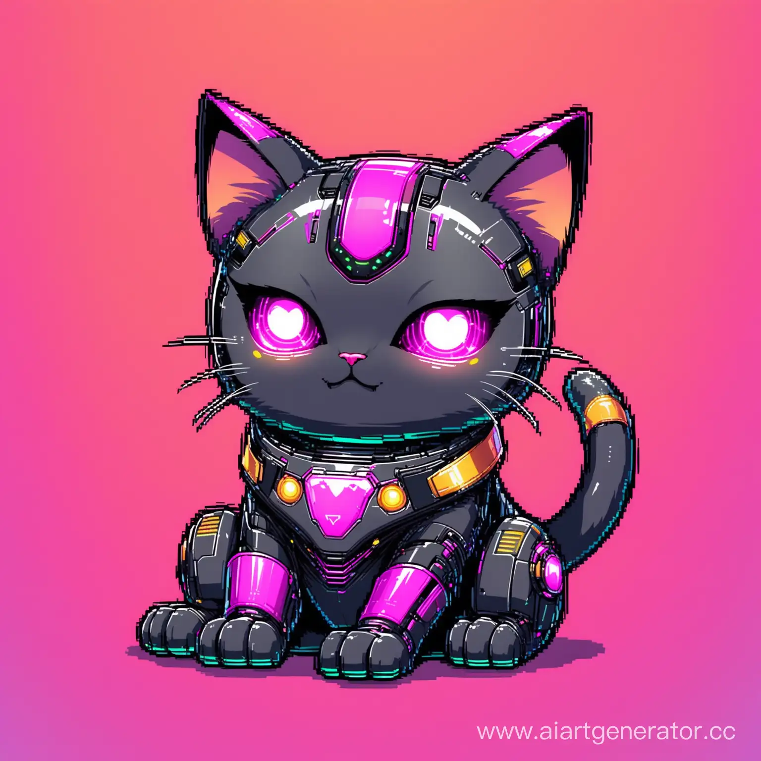 Futuristic-Cyber-Cat-with-Neon-Accents