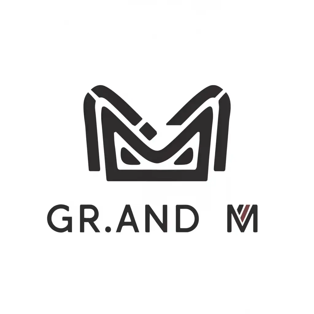 a logo design,with the text "Grand M", main symbol:furniture,Moderate,clear background
