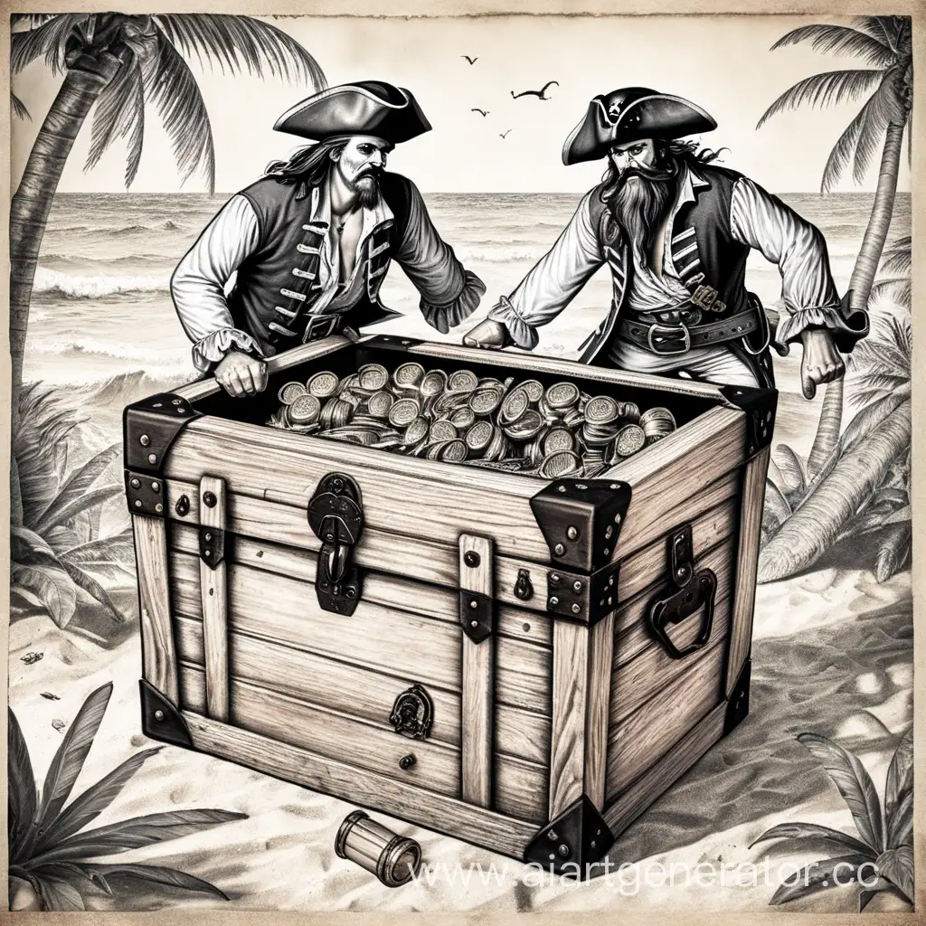 Пираты нашли сундук