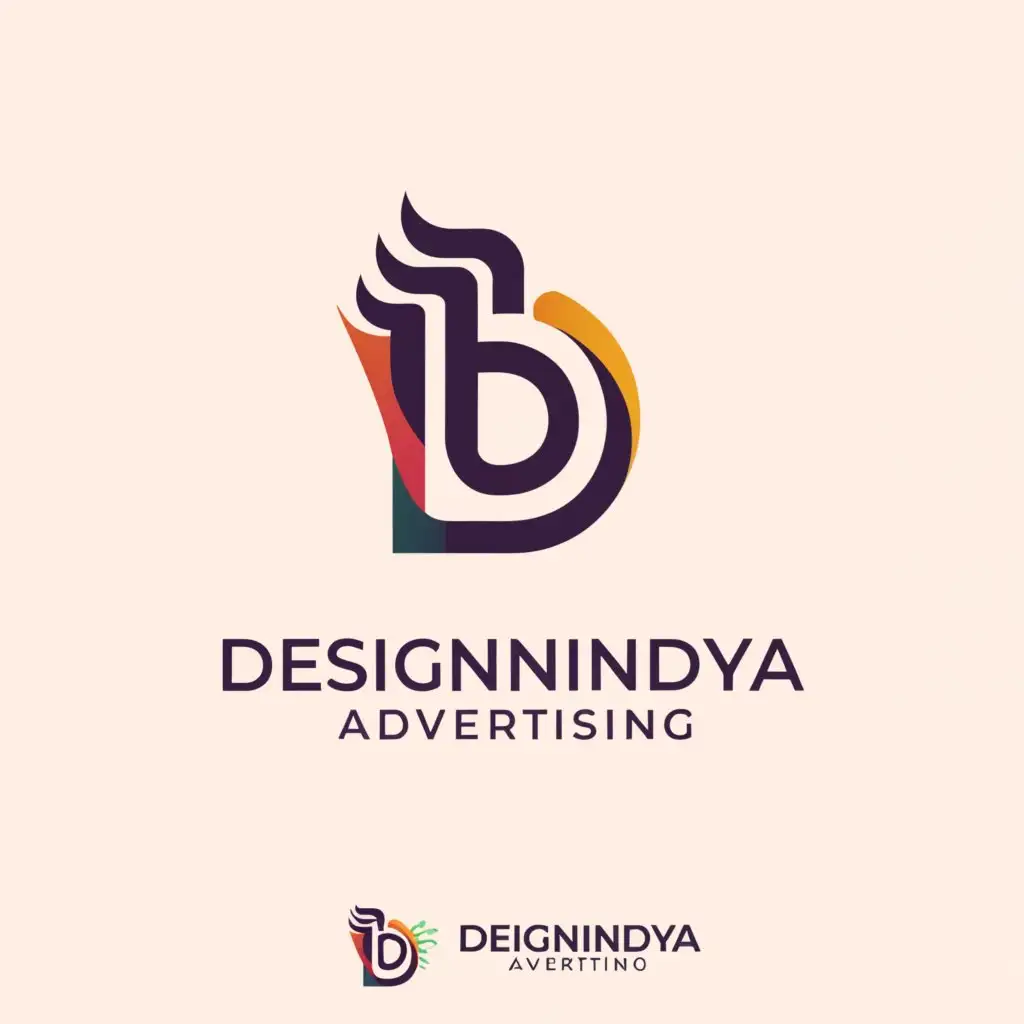 a logo design,with the text "Logo Design for Designindya Advertising", main symbol:I'm the owner of Designindya Advertising Limited and I urgently need a talented and experienced graphic designer to create a stunning logo for my company. Since I've skipped the elements/symbols, it means I'm open to your creativity.

Ideal skills:

- Proven experience in logo design
- Proficiency with design software and technologies
- Strong portfolio of design work
- Creativity and a keen eye for detail

Since this project is urgent, I need someone who is able to begin work immediately and can deliver high-quality results quickly. Please include relevant examples of your past work in your proposal.,Moderate,clear background