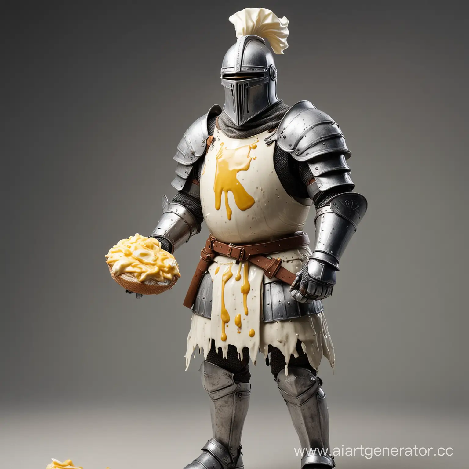 Medieval-Knight-Smothered-in-Mayonnaise-Battle-Sauce