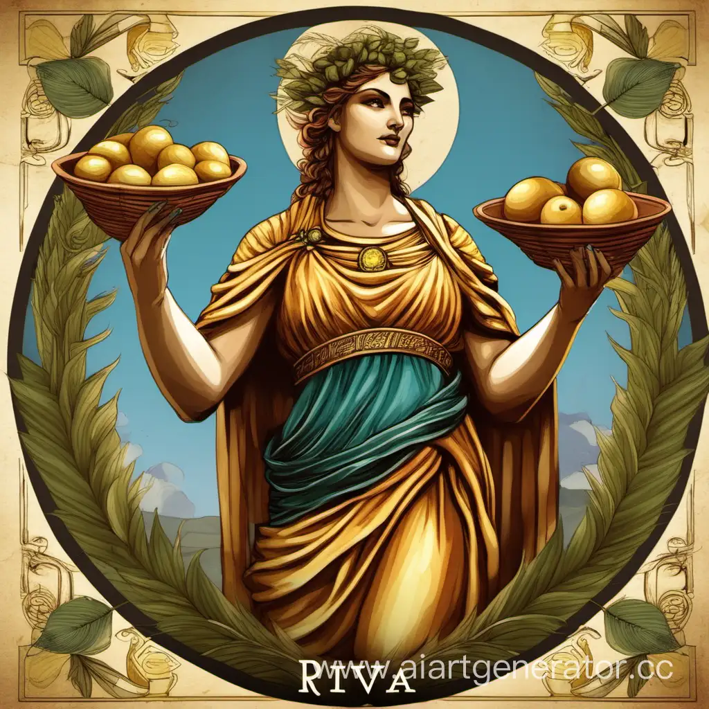 Рива, богиня урожая и плодородия