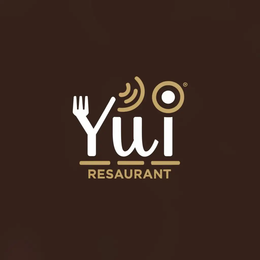 a logo design,with the text 'Yuli restaurant', main symbol:food and drink,Minimalistic,be used in Restaurant industry,clear background