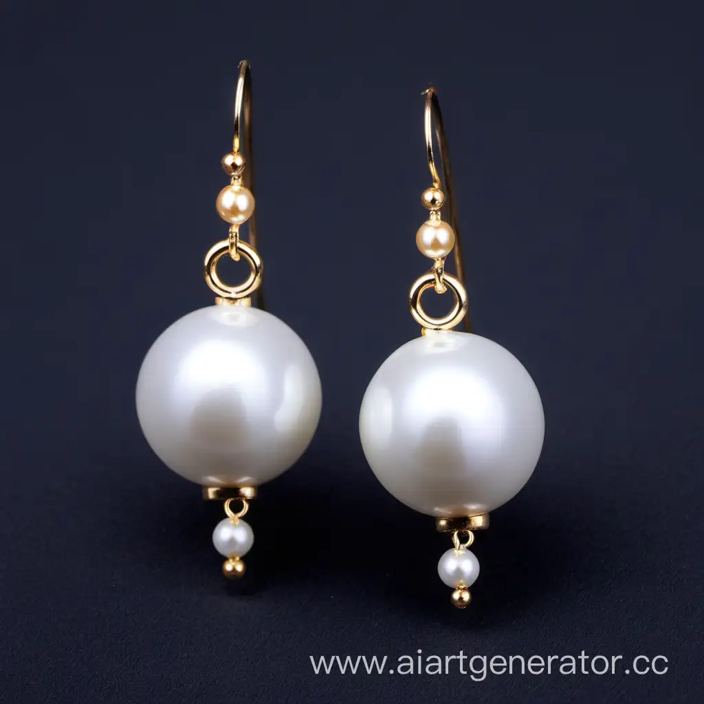 Elegant-Pearl-Earring-Delicate-Jewelry-Accessory-for-Subtle-Sophistication