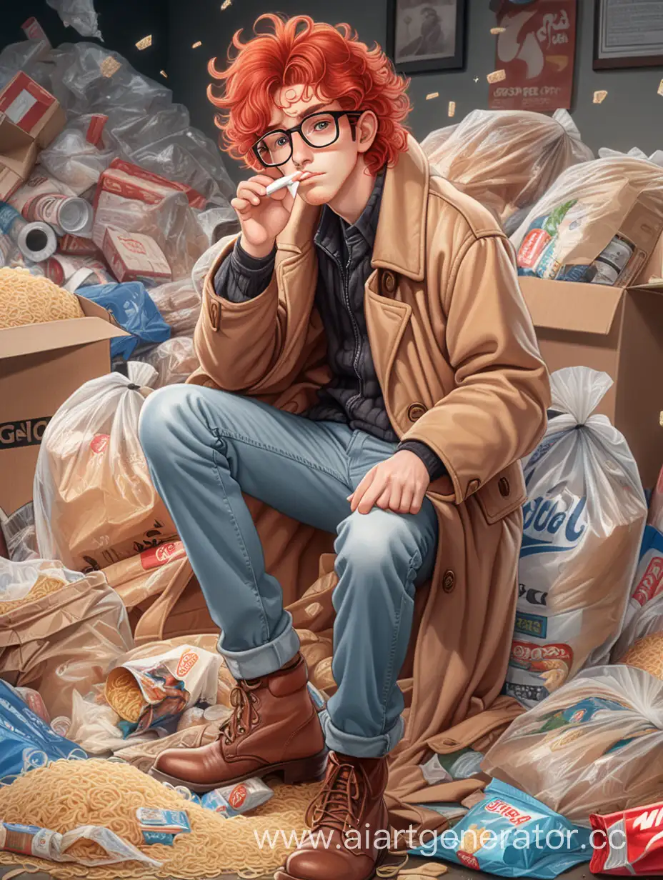 Quirky-Anime-Character-amidst-Urban-Chaos