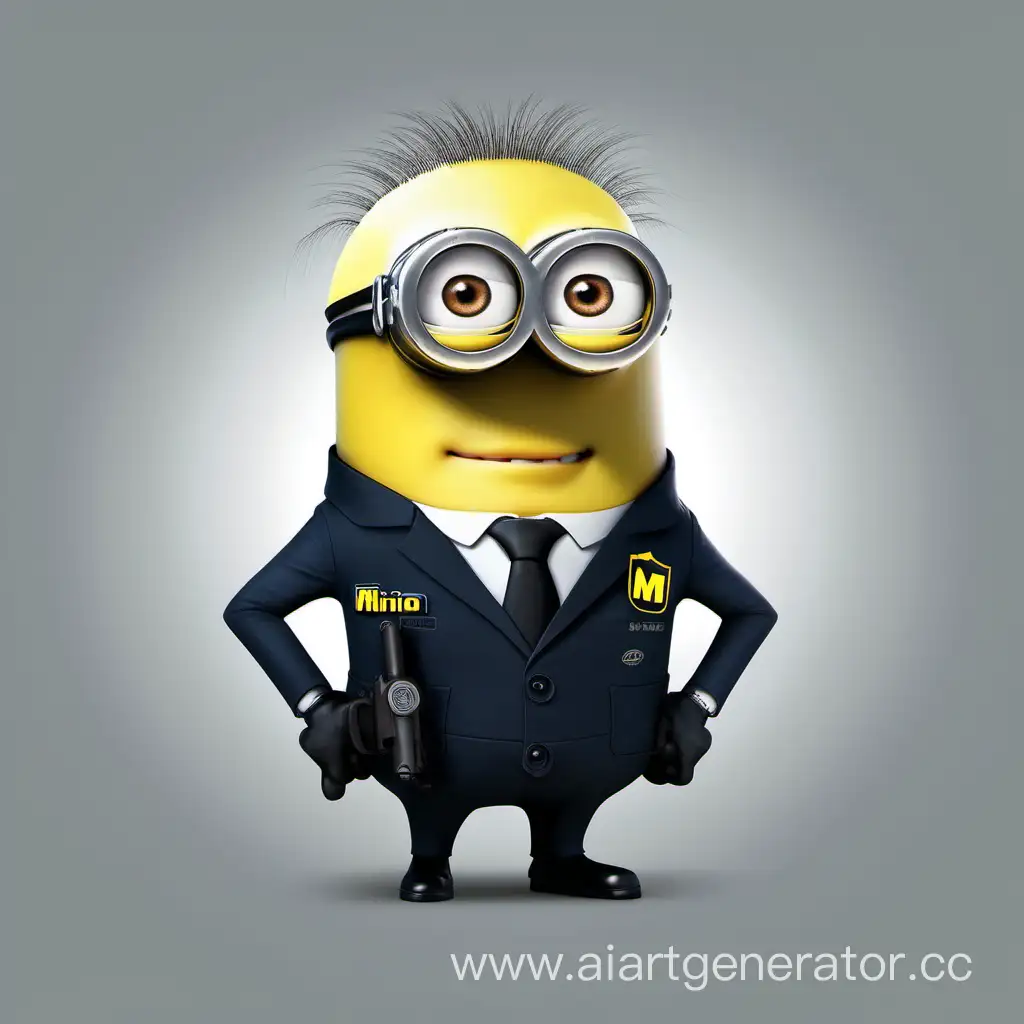 Cheerful-Minion-Agent-on-a-TopSecret-Mission