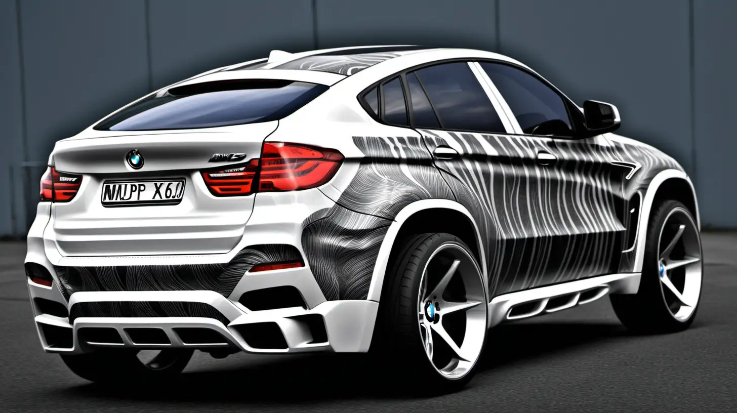 Customized BMW X6 Precision Tuning for a Stunning Automotive Marvel