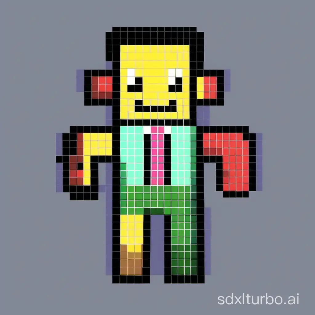 Pixel-Man-Original-NFT-Artwork-with-Unique-Digital-Design