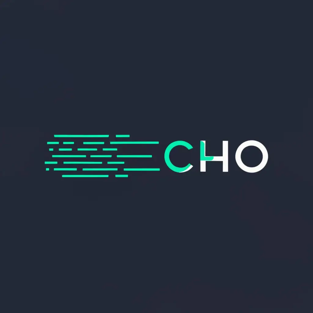 LOGO-Design-For-ECHO-Abstract-Representation-of-Timeless-Feedback-Loop-in-Technology-Industry