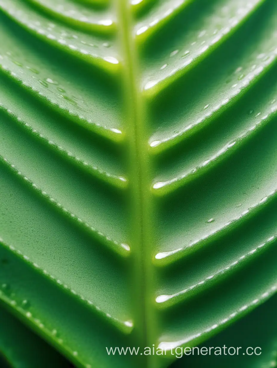 Aloe-Vera-Leaf-Extreme-CloseUp-on-Vibrant-Green-Background