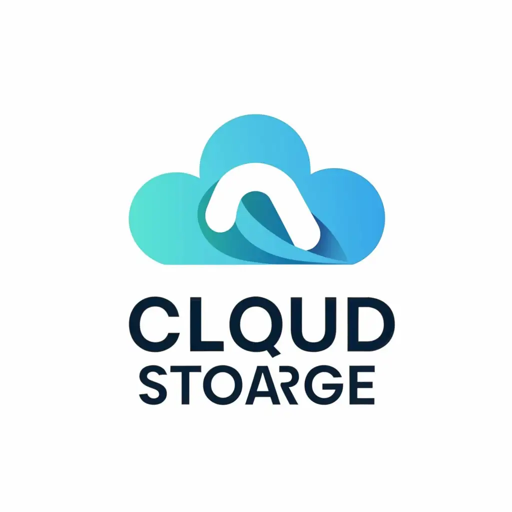 a logo design,with the text "cloud storage", main symbol:cloud storage,Moderate,be used in Internet industry,clear background