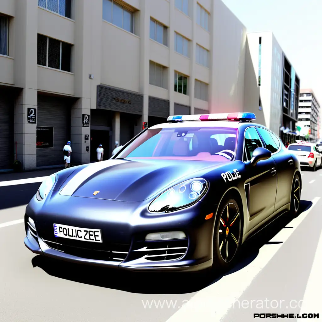 Полиция Porsche Panamera Turbo