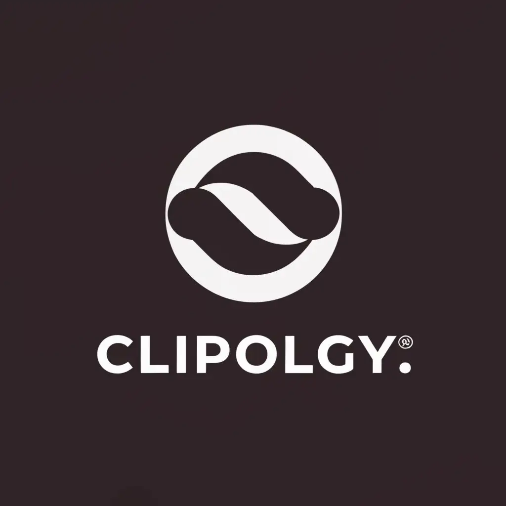 a logo design,with the text "Clipology", main symbol:Clips,Moderate,be used in Entertainment industry,clear background