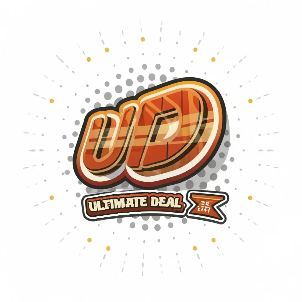 logo, UD, with the text "Ultimate deal", typography, be used in Retail industry