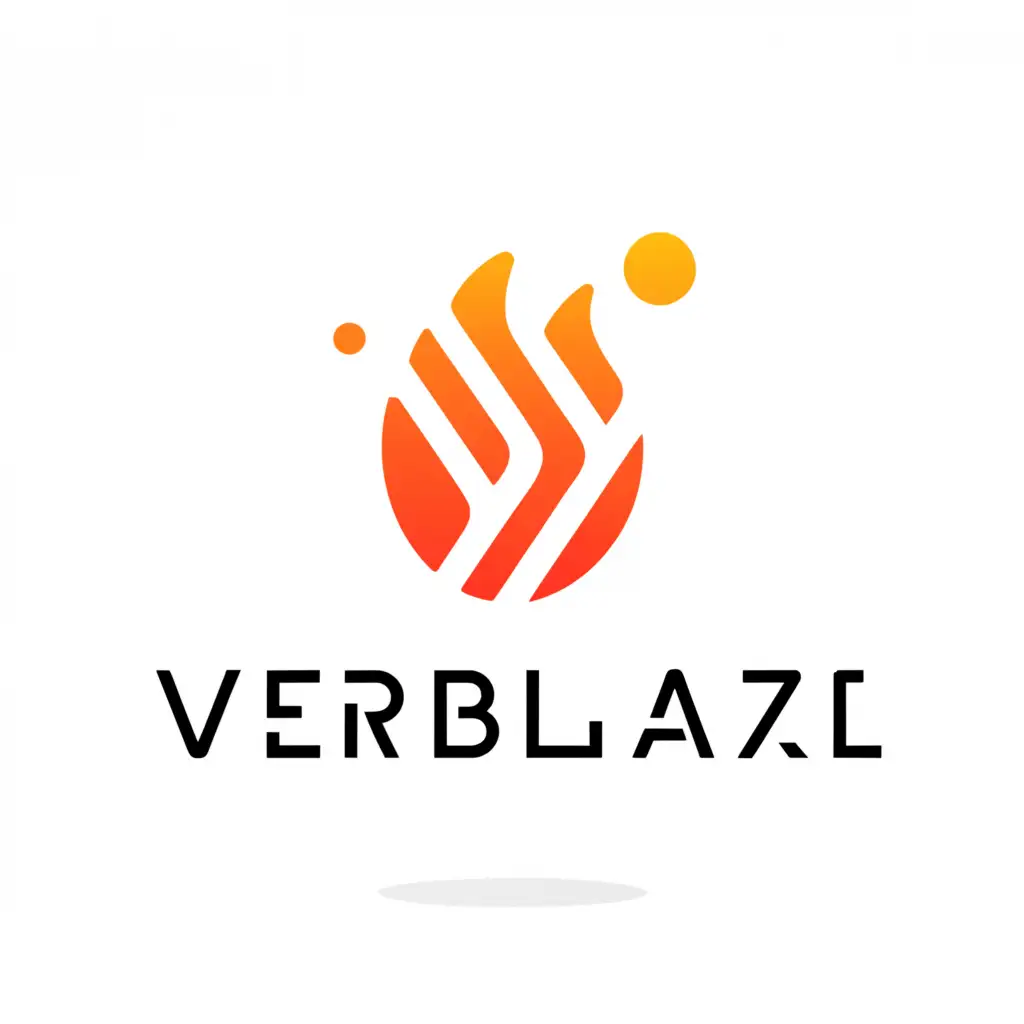 a logo design,with the text "Verblaze", main symbol:None,Minimalistic,be used in Internet industry,clear background