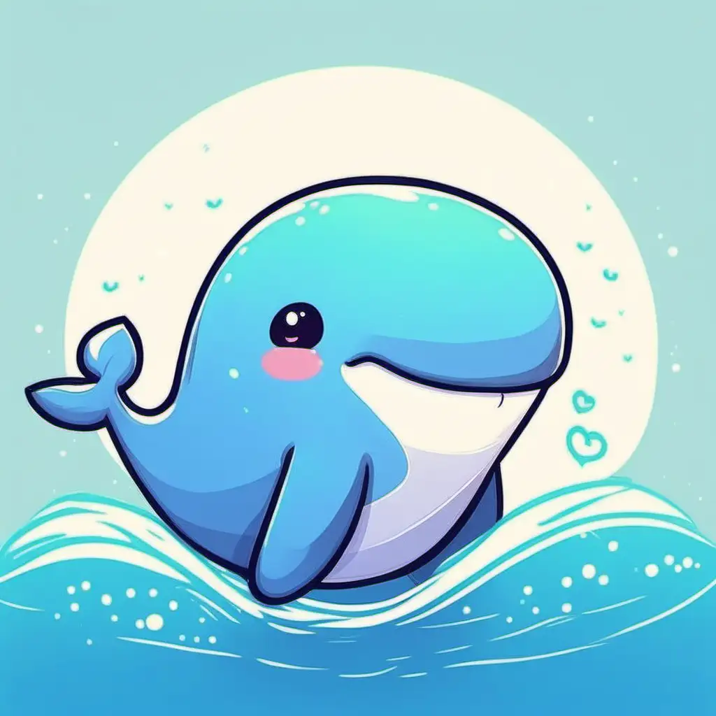 cute whale 