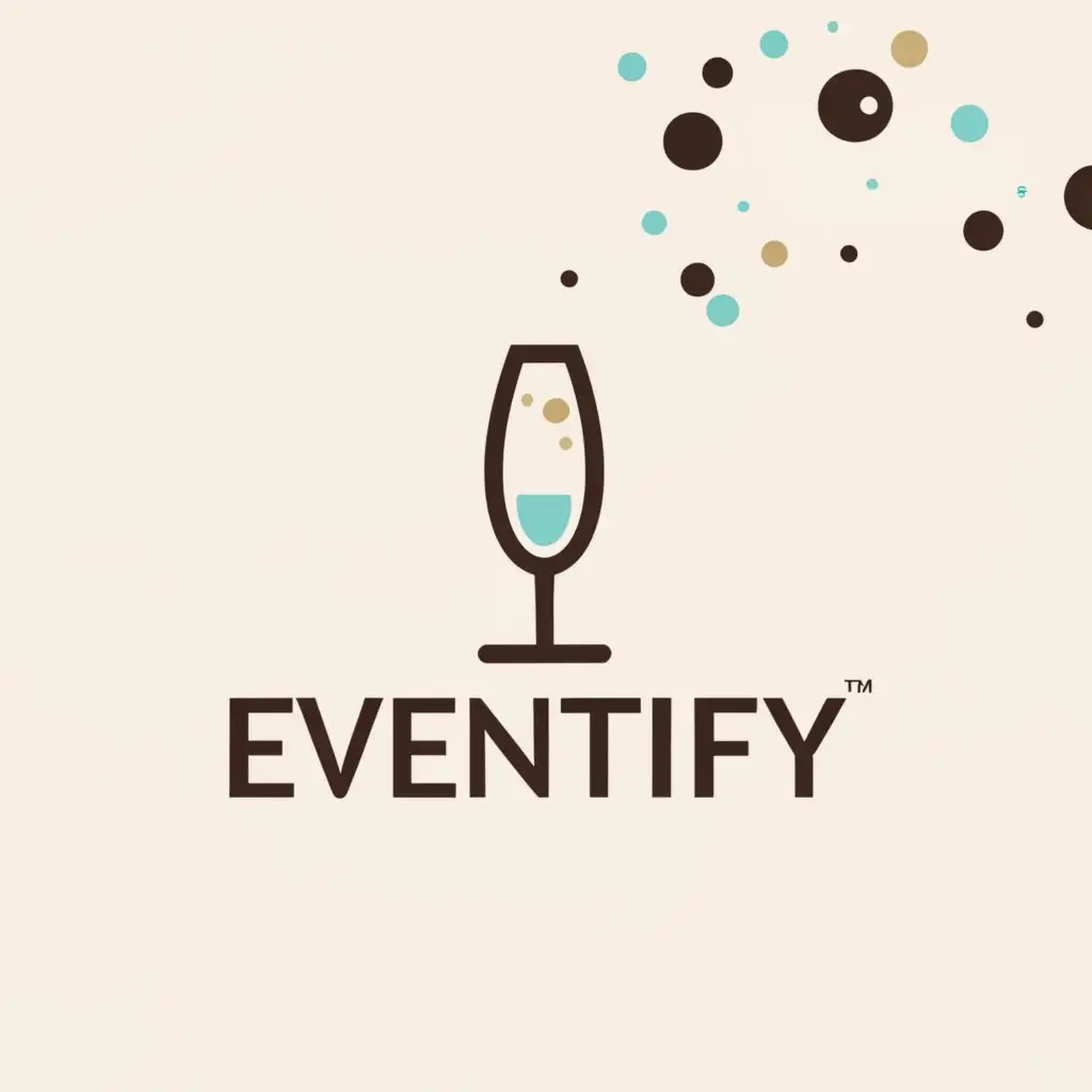 a logo design,with the text "Eventify", main symbol:celebration,Moderate,be used in Events industry,clear background