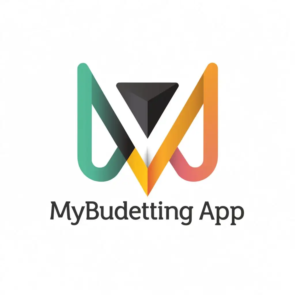 a logo design,with the text "MyBudgeting App", main symbol:MBA,Moderate,be used in Finance industry,clear background