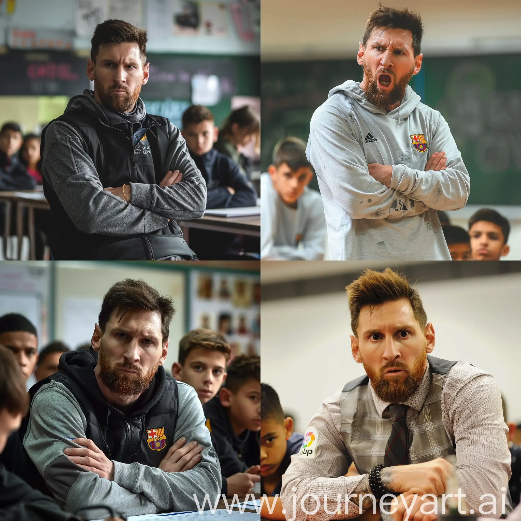 Furious-Lionel-Messi-Teaching-His-Students-with-Fierce-Determination