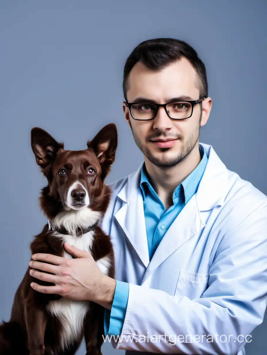 Trustworthy-Brunette-Veterinarian-in-Glasses